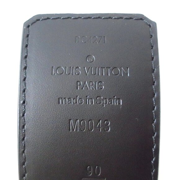 LOUIS VUITTON Ceinture LV Initials Monogram Eclipse - Belt 691-081625 - Picture 5 of 6